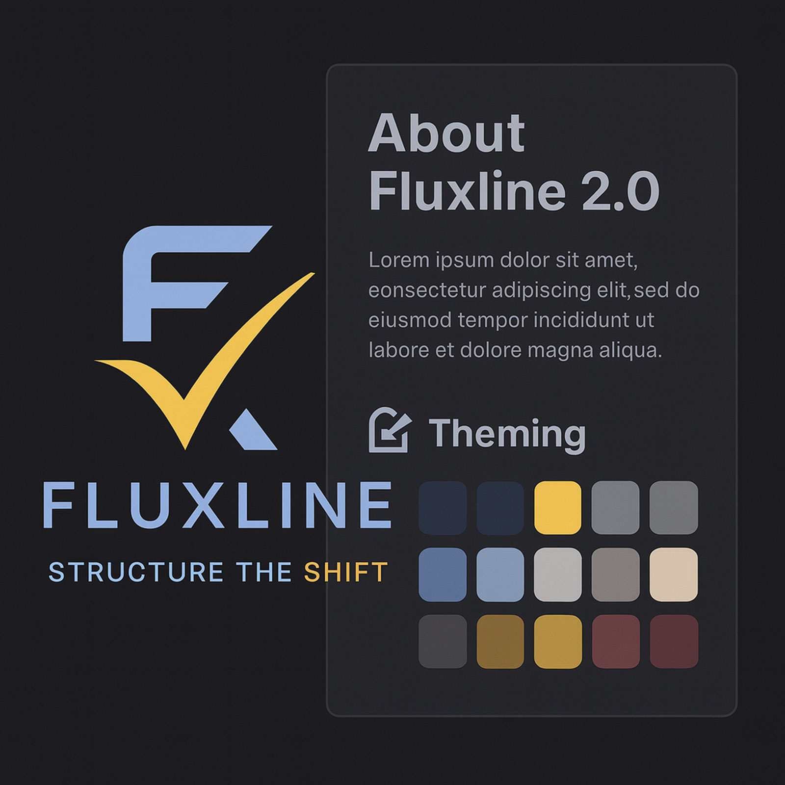 Fluxline Pro 2.0 Design System Theming
